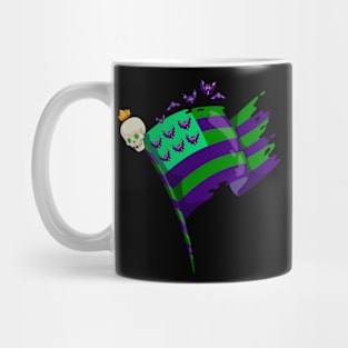 Spooky states of america Skull Mug